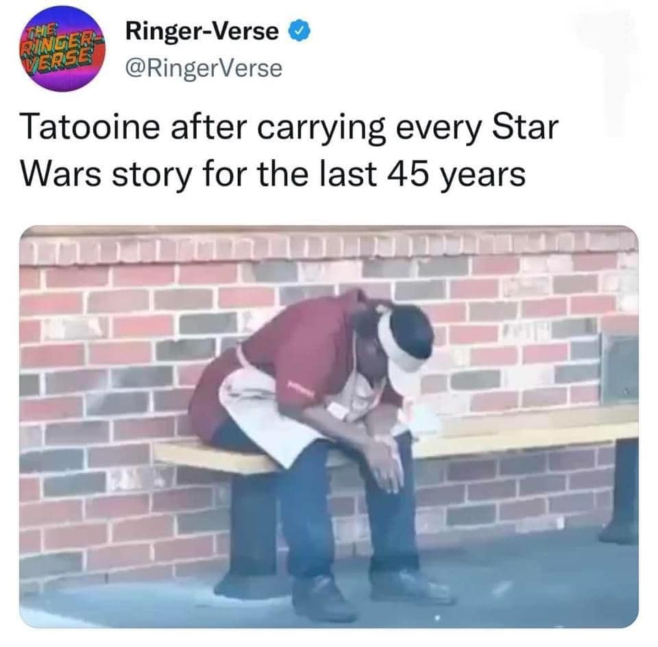 The meme is a play on the Star Wars franchise, specifically the character Darth Vader, who is known for his iconic breathing sound "I am your father" (often misquoted as "no, I am your father"). The meme replaces this with "I am your burger" and shows an image of Darth Vader sitting on a bench, looking exhausted and holding a burger.